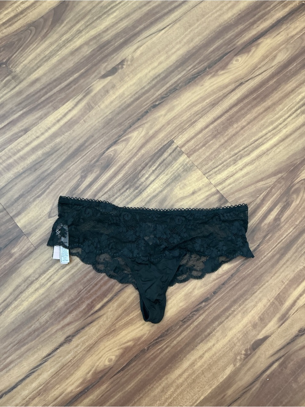 Victoria's Secret Black Lace Bikini Brief